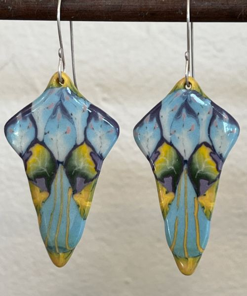 Colored Clay Earrings
